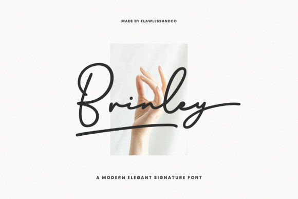 A Designer’s Review: Using Brinley, an Elegant Script Font