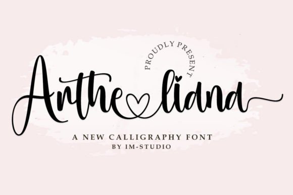 Artheliana: A Font That Perfects the Handwritten Feel
