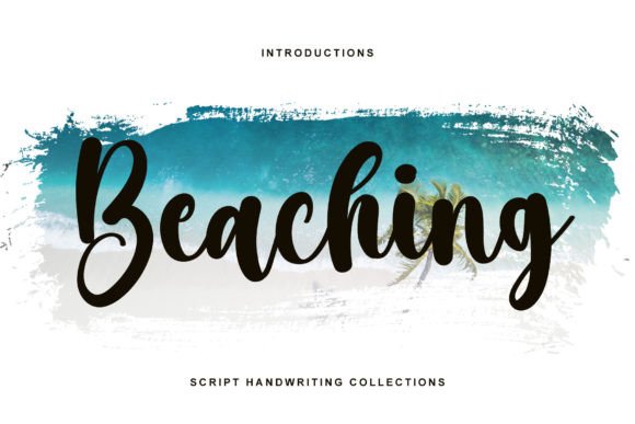 Beaching: The Premium Handwritten Font for Elegant Digital Marketing