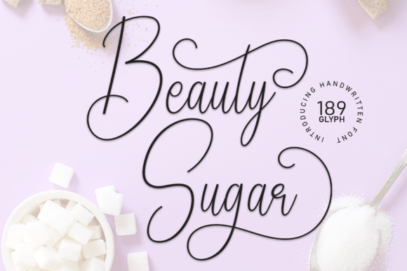Beauty Sugar Font Review for Web Designers
