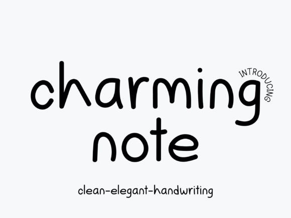 Charming Note: The Handwritten Font Crafters and Sellers Will Love