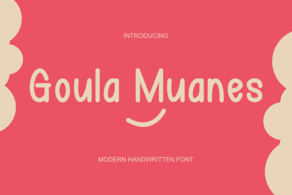Goula Muanes: A Font That Brings Playful Energy to Your Campaigns