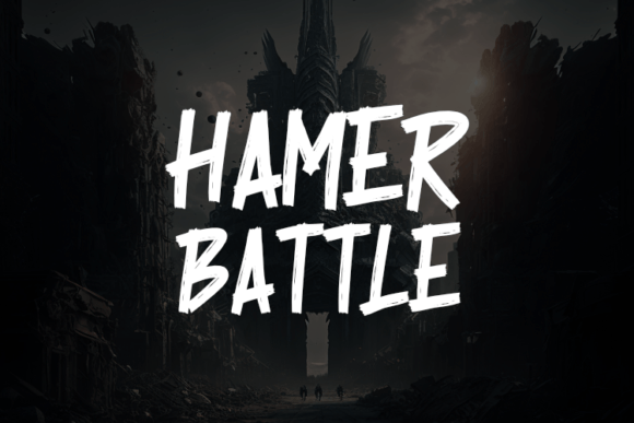 Hamer Battle: The Typography That Powers Your Creative Shop