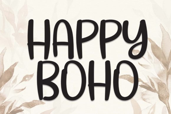 Happy Boho: A Handwritten Font for Modern Marketing