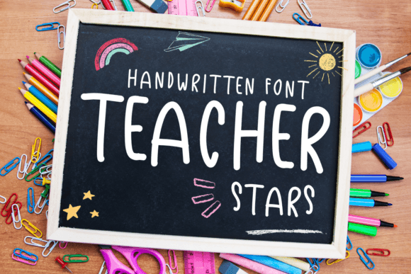 How Teacher Stars Font Improves Your Digital Brand Experience