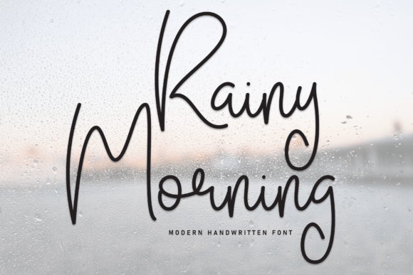 Rainy Morning Font: Elevate Your Brand with Elegant Typography