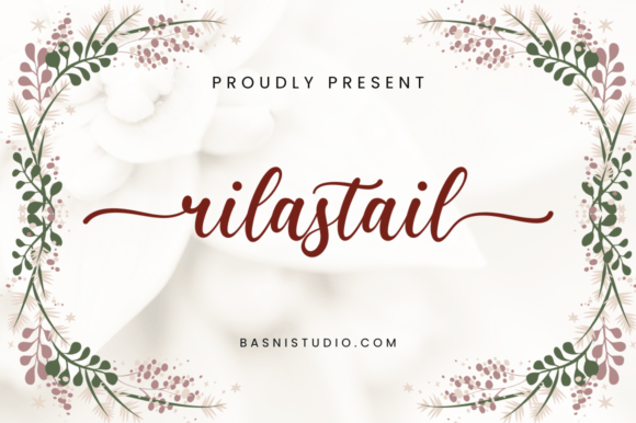Rilastail: A Modern Calligraphy Font for Digital Creators
