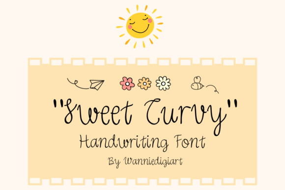 Sweet Curvy: The Whimsical Font That Makes Campaigns Sparkle