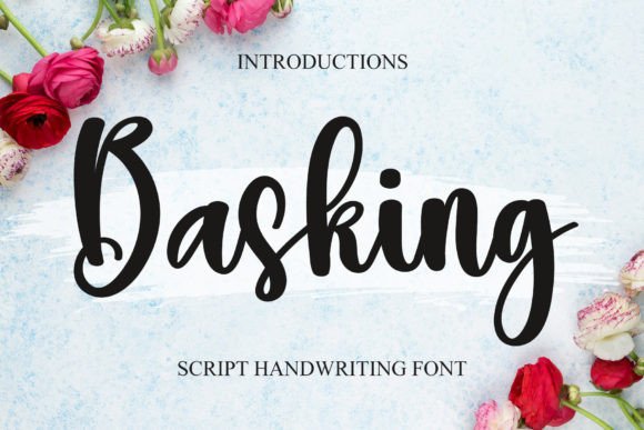 The Beautiful Craft of Basking: A Handwritten Font for Every Maker