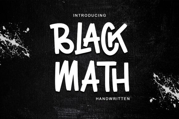 The Designer Review: Black Math as a Web Font