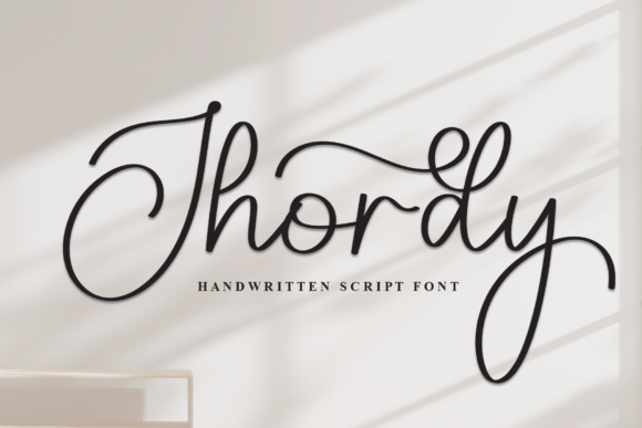 The Jhordy Script Font: Elegant Typography for Digital Design