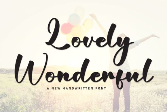The Lovely Wonderful Font for Web Design