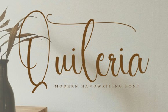 The Quiteria Font: A Handwritten Charm for Creative Projects