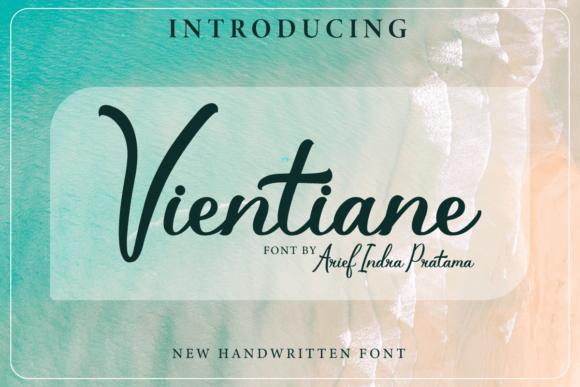 Vientiane: The Script Font That Lifts Your Brand Story